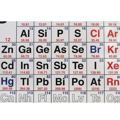 Carolina Biological Supply Company Periodic Table of the Elements Chart, Large Image 1