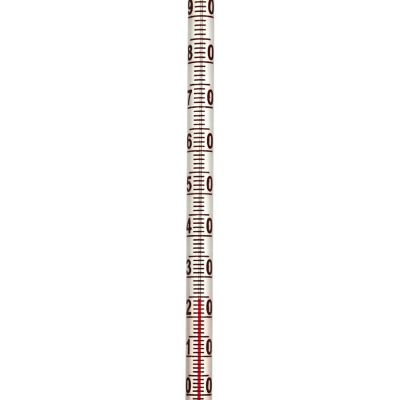Carolina Biological Supply Company Red Spirit-Filled Total Immersion 12" Thermometer (-20 to 150 C) Image 1