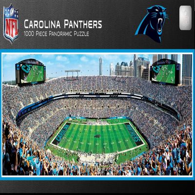 Carolina Panthers - 1000 Piece Panoramic Jigsaw Puzzle Image 1