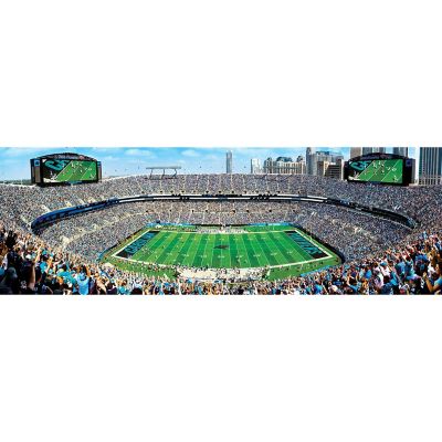 Carolina Panthers - 1000 Piece Panoramic Jigsaw Puzzle Image 2