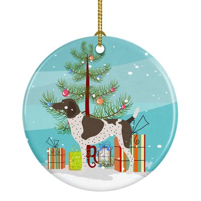 Caroline's Treasures, Christmas Ceramic Ornament, Dogs, German Shorthaired Pointer, 2.8x2.8 Image 1