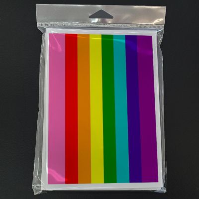 Caroline's Treasures Gay Pride before 1978 Greeting Cards and Envelopes Pack of 8, 7 x 5, Pride Image 2