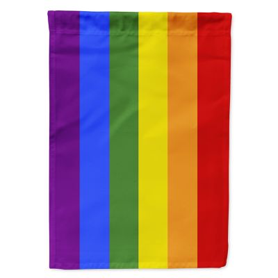 Caroline's Treasures Gay Pride Flag Garden Size, 11.25 x 15.5, Pride Image 1