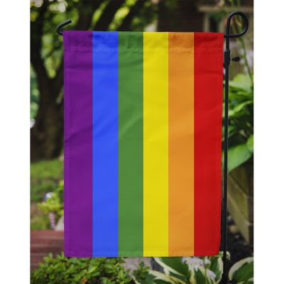 Caroline's Treasures Gay Pride Flag Garden Size, 11.25 x 15.5, Pride Image 2