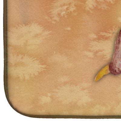 Caroline's Treasures Monkey Watercolor Dish Drying Mat, 14 x 21, Wild Animals Image 3