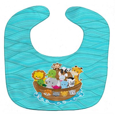 Caroline's Treasures Noah's Ark Baby Bib, 10 x 13, Image 1