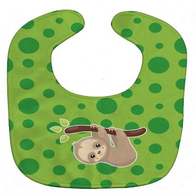 Caroline's Treasures Sloth Baby Bib, 10 x 13, Image 1