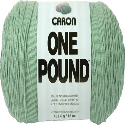 Caron One Pound Yarn-Soft Sage Image 1