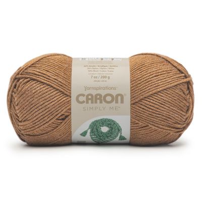 Caron Simply Me Yarn-Caramel Heather Image 1