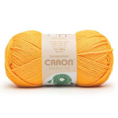Caron Simply Me Yarn-Citrine Image 1
