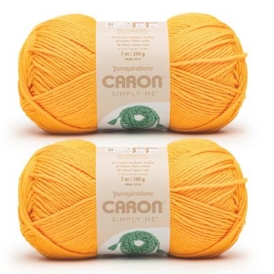 Caron Simply Me Yarn-Citrine Image 1