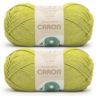 Caron Simply Me Yarn-Olive Quartz Image 1