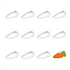Carrot Wide 4" Cookie Cutters Image 1