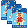 Carson Dellosa Education All Are Welcome Kids Cut-Outs, 36 Per Pack, 3 Packs Image 1