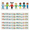 Carson Dellosa Education All Are Welcome Kids Straight Borders, 36 Feet Per Pack, 6 Packs Image 1