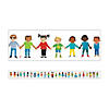 Carson Dellosa Education All Are Welcome Kids Straight Borders, 36 Feet Per Pack, 6 Packs Image 1