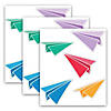 Carson Dellosa Education Happy Place Paper Airplanes Cut-Outs, 36 Per Pack, 3 Packs Image 1