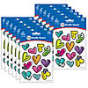 Carson Dellosa Education Kind Vibes Doodle Hearts Shape Stickers, 72 Per Pack, 12 Packs Image 1