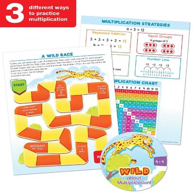 Carson Dellosa Education Multiplication Instructional Resources EZ Spin Set EZ Spin Set Image 1