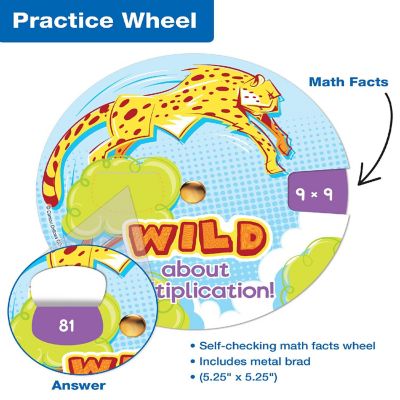 Carson Dellosa Education Multiplication Instructional Resources EZ Spin Set EZ Spin Set Image 1