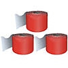 Carson Dellosa Education Red Rolled Scalloped Border, 65 Feet Per Roll, Pack of 3 Image 1