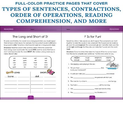Carson Dellosa The Complete Book of 3rd Grade Workbook, Reading Comprehension, Math and More for Classroom or Homeschool Image 3