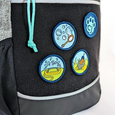 Carter Joey: Backyard Fun Patches - 3 Colorful Embroidered&amp;#160;Hook And Loop&amp;#160;Patches Image 2