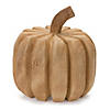 Carved Pumpkin (Set Of 2) 7"H, 9"H Resin Image 1