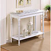 Carved-Top Table 35X14X29" Image 2