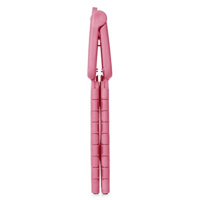 Casafield 2 Pack - 9" Collapsible Kids Folding Plastic Kitchen Step Foot Stool, Pink Image 2