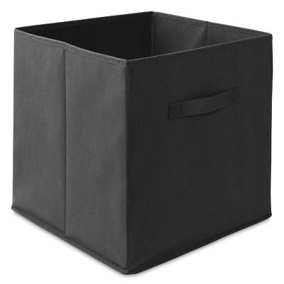 Casafield 6 Collapsible 13" Fabric Cubby Cube Storage Bin Baskets for Shelves - Black Image 1