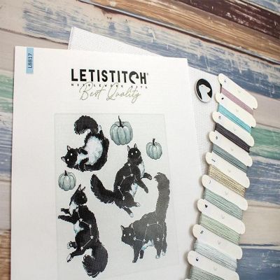Cat Constellation L8817 Counted Cross Stitch Kit Image 2