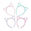 Cat Ears Headbands - 12 Pc. Image 1