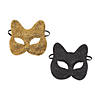 Cat Masquerade Masks - 12 Pc. Image 1