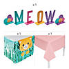 Cat Party Table Decorating Kit - 8 Pc. Image 1