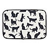Cat Silhouette Pet Mat Image 1