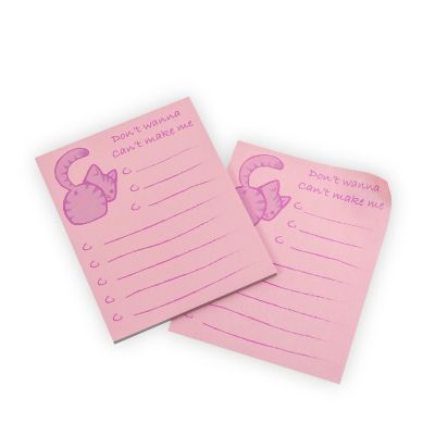 Cat-Themed Sticky Notes  Multi-Purpose Notepad Checklist  Adorable Kitty Bum Image 2