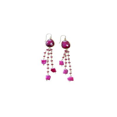 Catalina EarRing Ruby Image 1