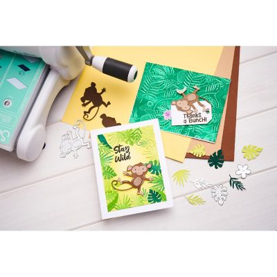 Catherine Pooler X Sizzix Bundle 2-It's A Jungle Stencil &amp; Emboss Folder Image 1