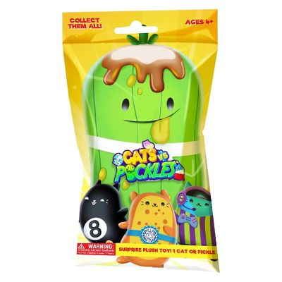 Cats vs Pickles 4 Inch Plush Mystery Bag  One Random Image 1