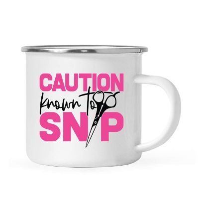 Caution Known to SNP 11oz Campfire Mug Image 1