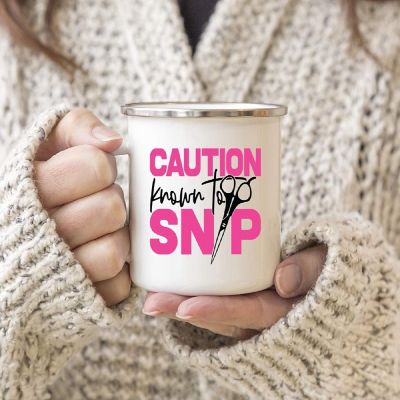 Caution Known to SNP 11oz Campfire Mug Image 2