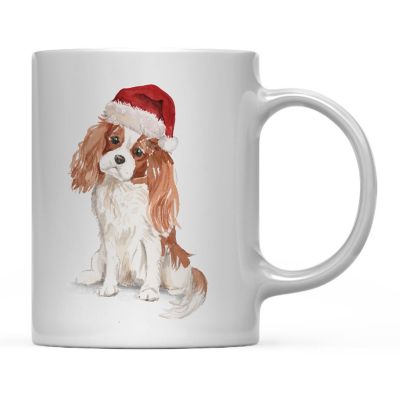 Cavalier King Charles Santa Hat Mug Image 2