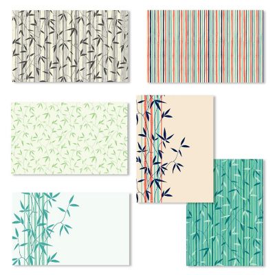 Cavepop Bamboo Note Cards - Set of 36 Image 1