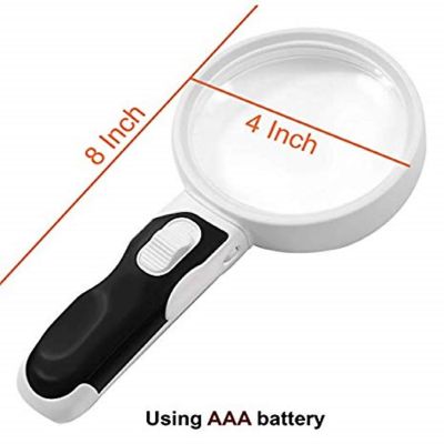 Cavepop Magnifying Glass 5X and 10X with LED Light Image 2
