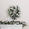 Cedar and Magnolia Leaf Wreath 22"D Image 1