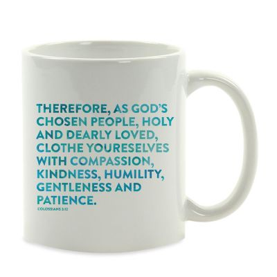Ceramic Mug Bible Verse Col 3:12 Image 2