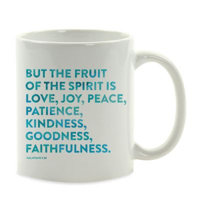 Ceramic Mug Bible Verse Gal 5:22 Image 2
