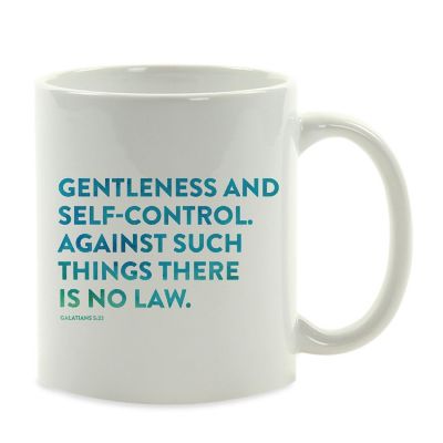 Ceramic Mug Bible Verse Gal 5:23 Image 2