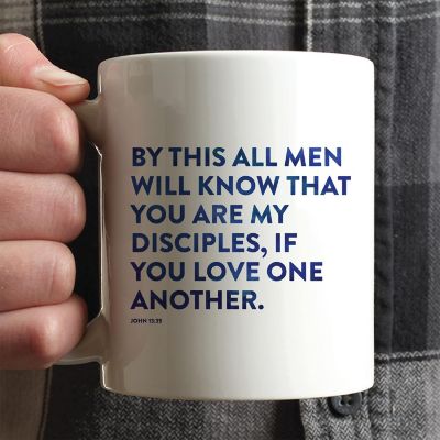 Ceramic Mug Bible Verse John 13:35 Image 1